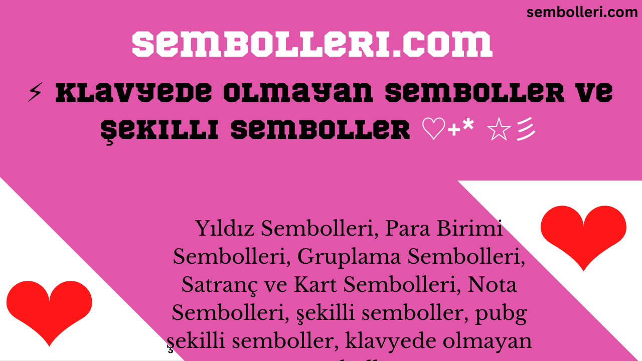 sembolleri